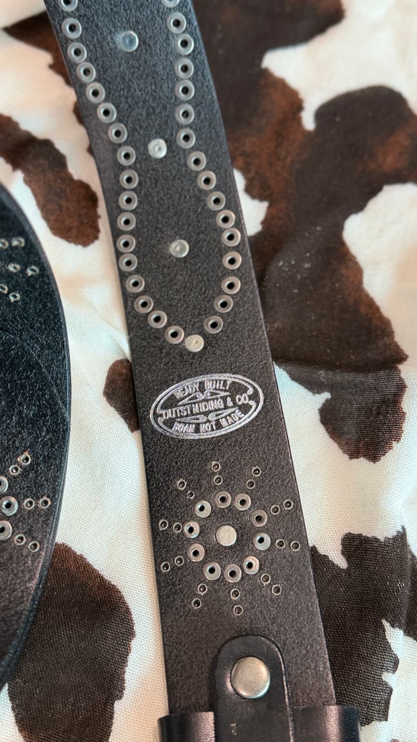 아웃스탠딩 웨스턴 스터드벨트  상품이미지2