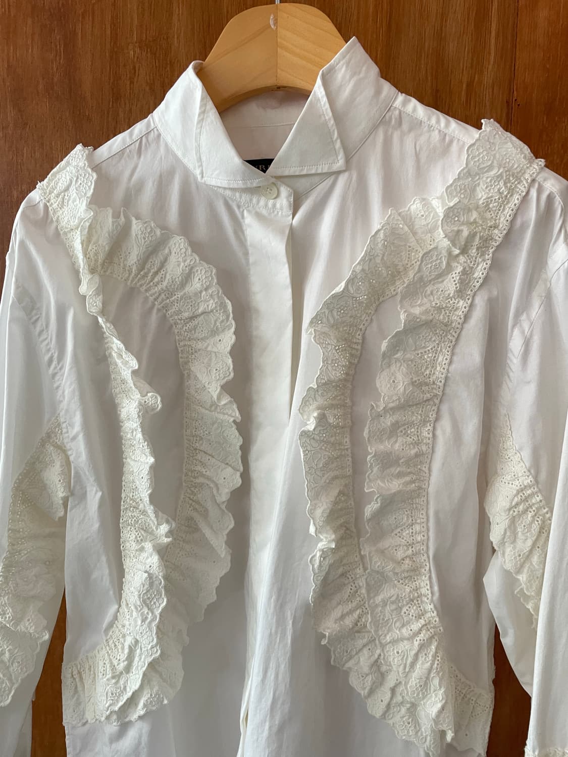 BURBERRY frill blouse 상품이미지4