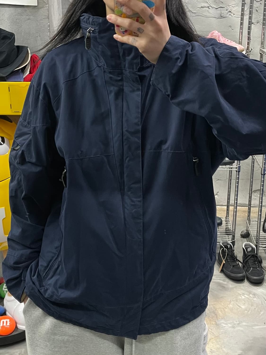 폴로 2way 나일론 후드 자켓 상품이미지9