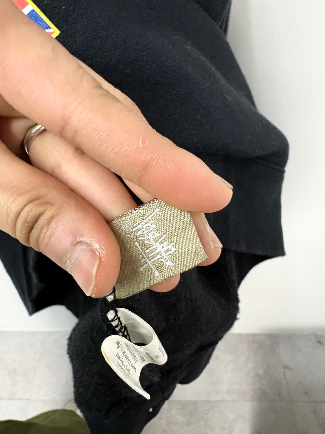 스투시 월드투어 블랙 스웻 셔츠 맨투맨 A3685 상품이미지8