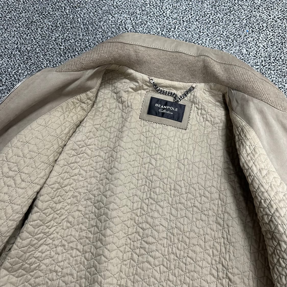 빈폴 컬렉션 양가죽 스웨이드 블루종 자켓 상품이미지6