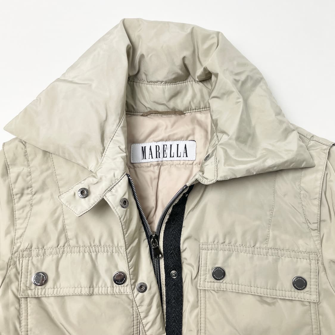 [중고] 마렐라 여성 구스다운 벨트 패딩 점퍼 상품이미지3