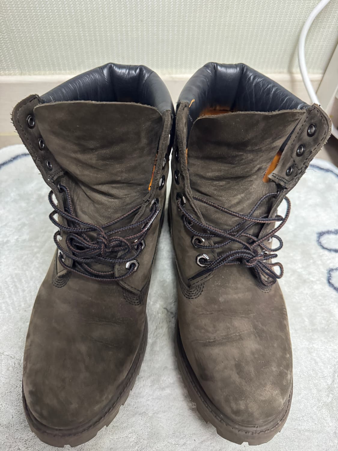 팀버랜드 6인치 프리미엄 워터푸르프 다크 브라운 (255) 상품이미지1