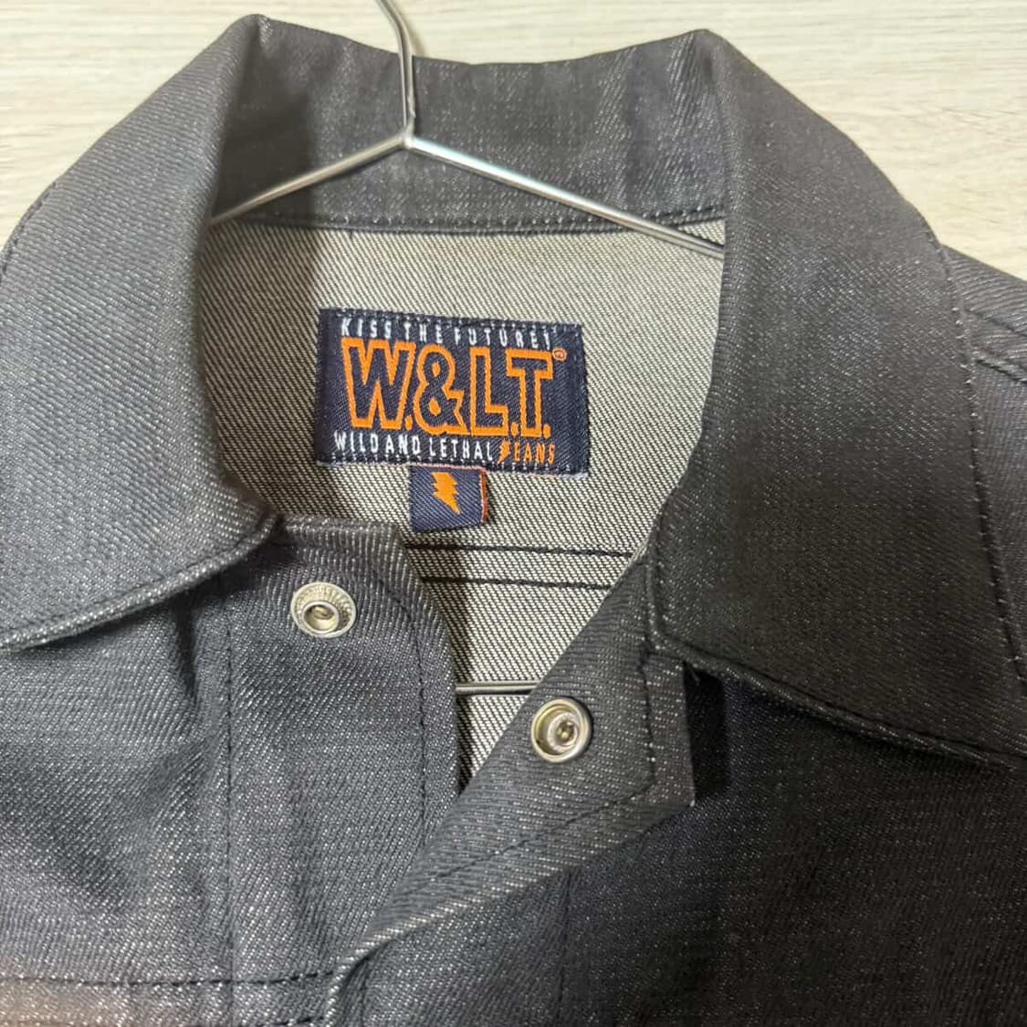 Walter Van Beirendonck black denim Jacke 상품이미지3