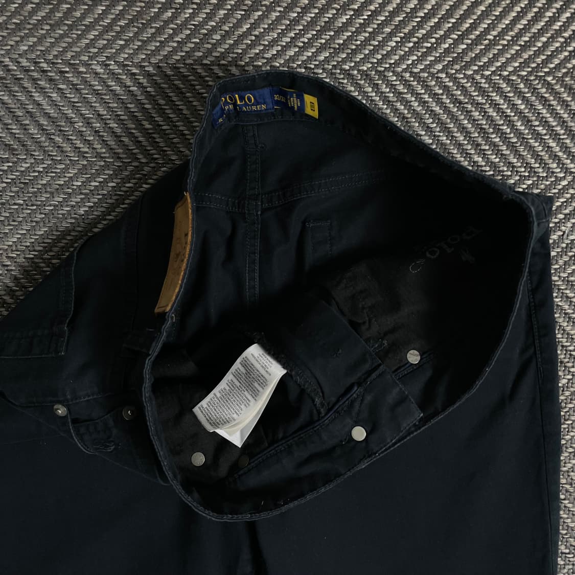 폴로 랄프로렌 스트레이트 네이비 코튼 치노 팬츠o 5075 상품이미지4