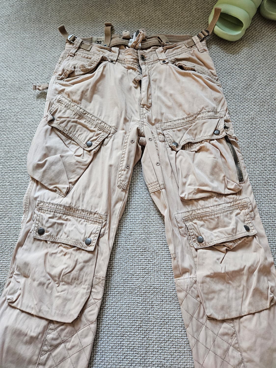 빈티지 폴로 카고 탄창 바지 32x32 상품이미지3