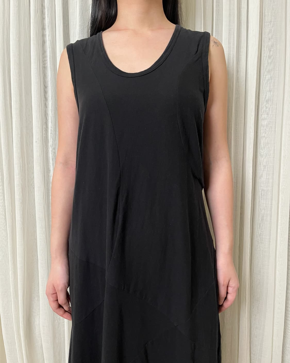 꼼데가르송 커브 패널 슬리브리스 원피스 comme des garcons 상품이미지9