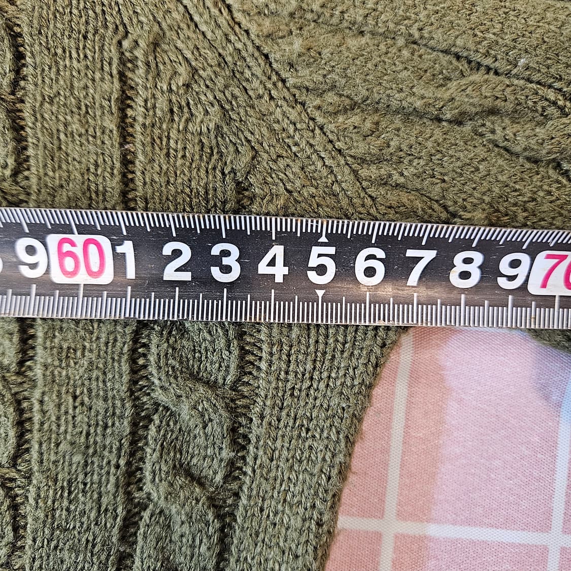 AGOD 하프넥 니트 올리브 L 실측 105 (XL) 상품이미지9