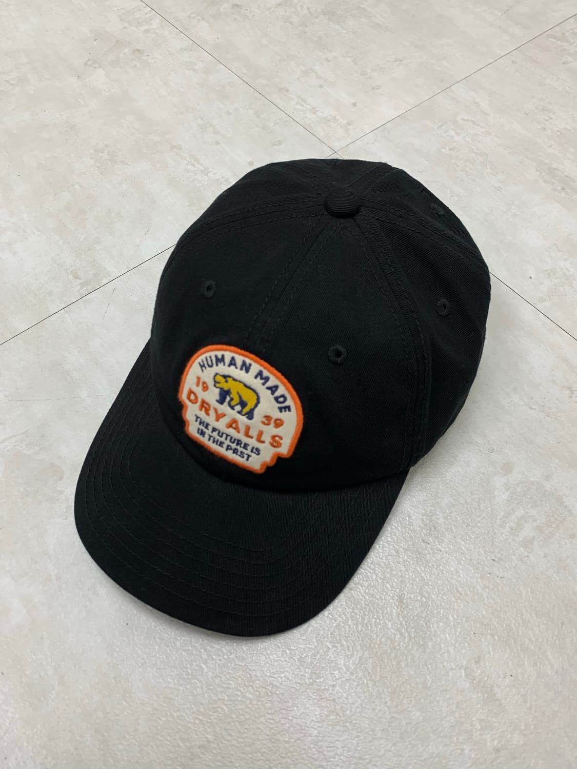 휴먼메이드 패치 디테일 블랙 볼캡 #298 상품이미지1
