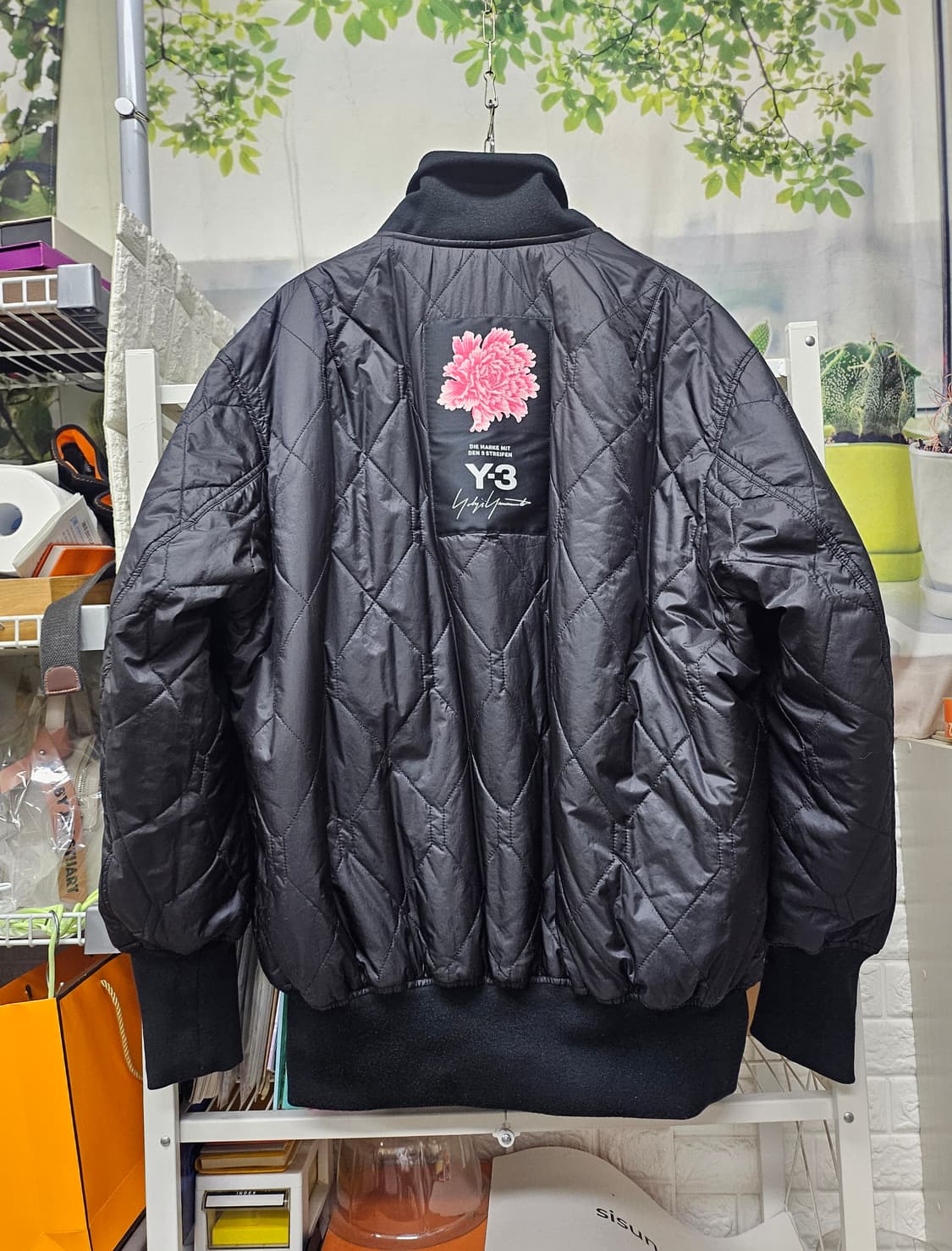 Y3 요지야마모토 아디다스 퀼팅 봄버자켓 MM 제임스하든 오버핏 XD60 상품이미지1