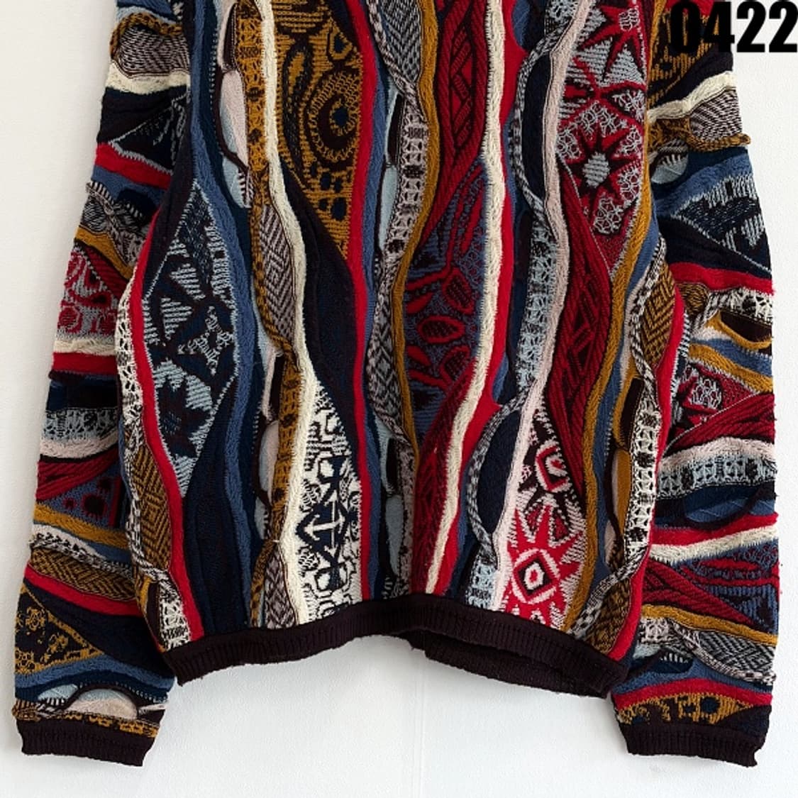 COOGI Australia 울 니트 카라 티셔츠 M 0422 상품이미지10
