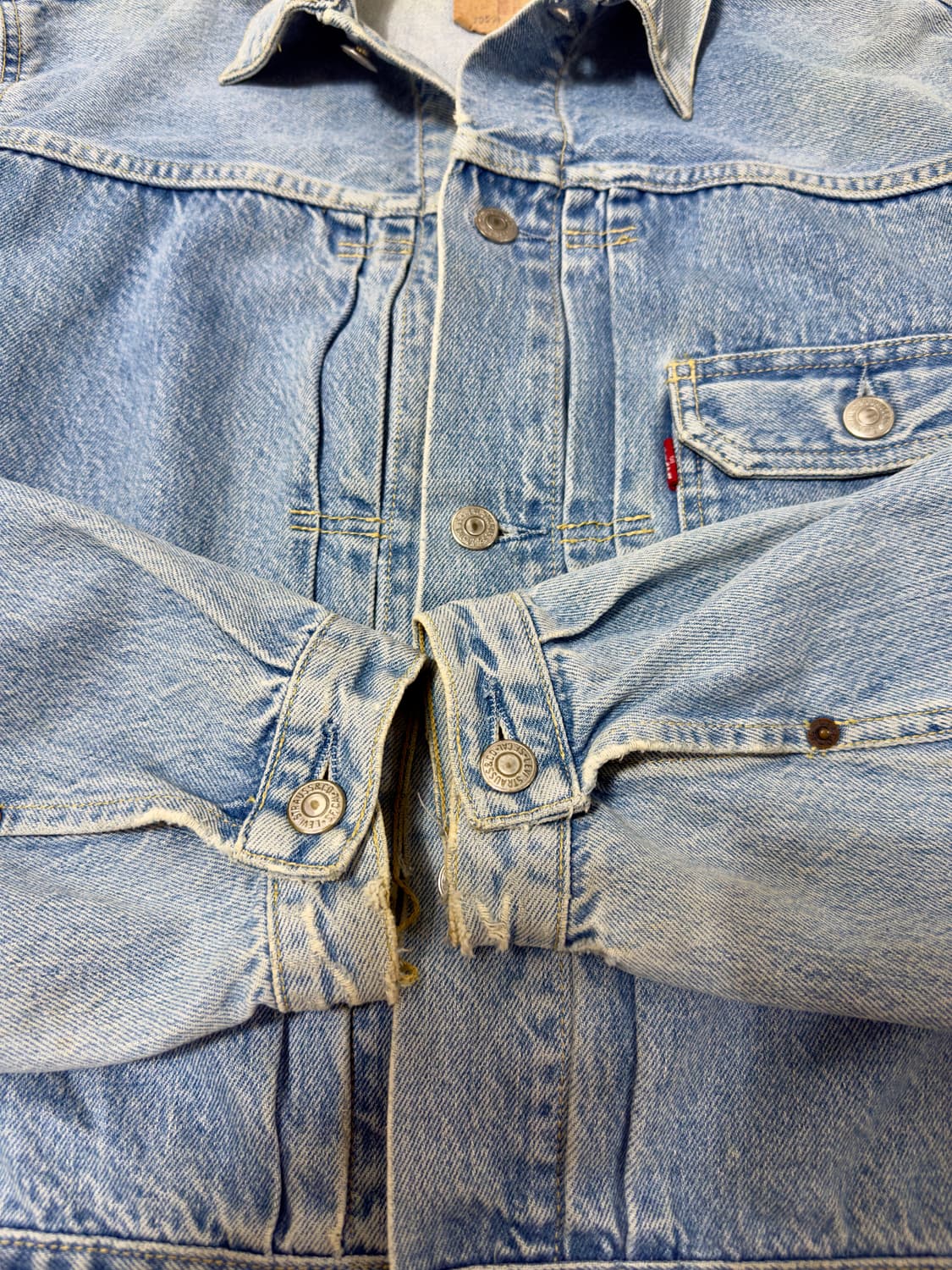 리바이스 70501-0114 데님 자켓 1세대 80s 상품이미지6