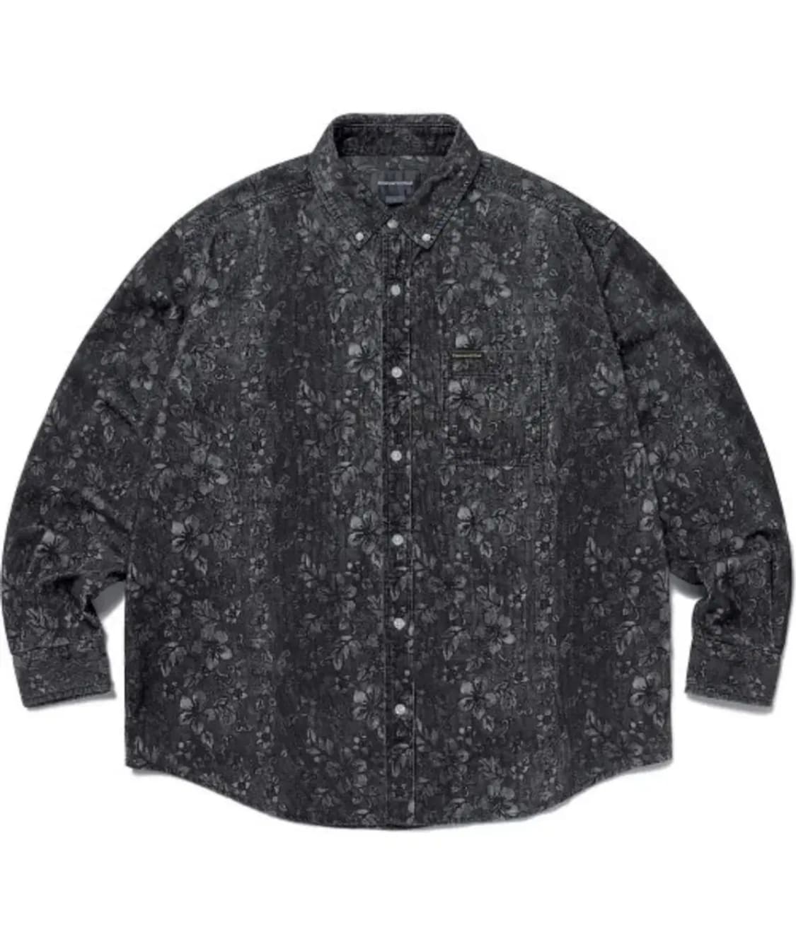 디스이즈네버댓 코듀로이 플로랄 셔츠 XL 상품이미지1