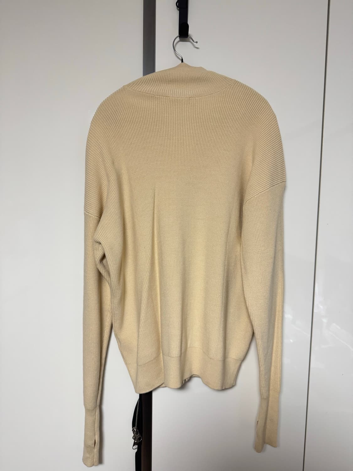 유니클로U 메리노 울 니트 집업 상품이미지3