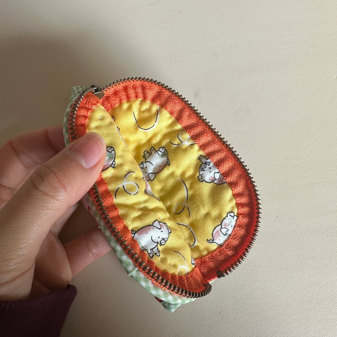 퀼트 지갑 / 작은 손 지갑 상품이미지4