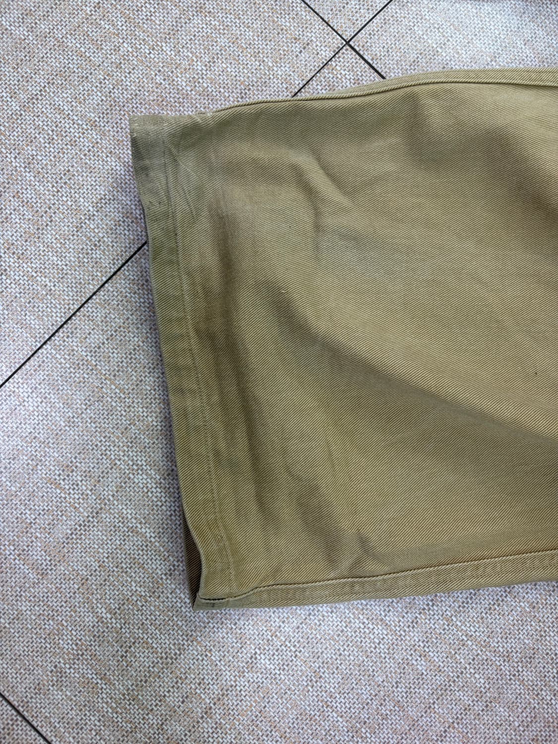 캐피탈 헤비 드릴 점보 카고 팬츠 베이지 2 사이즈 상품이미지9