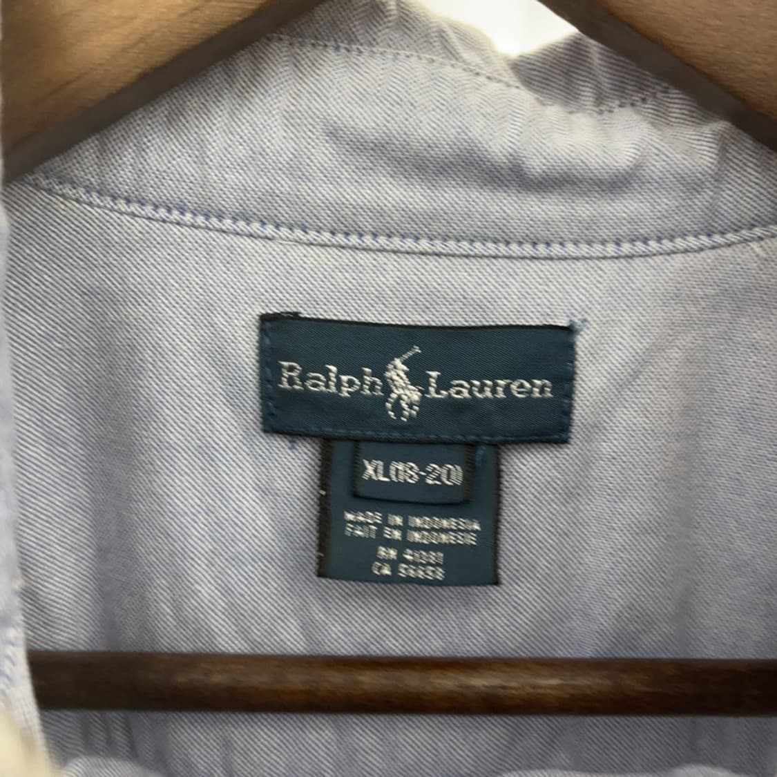 폴로 랄프로렌 캐주얼 옥스포드 긴팔 셔츠 XL C08666 상품이미지5