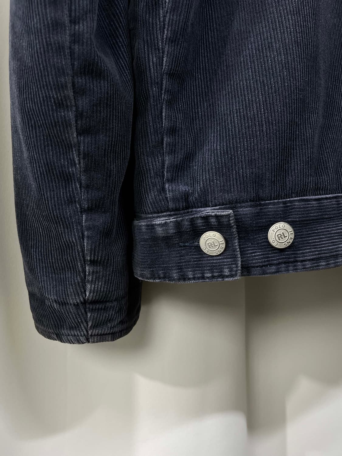 00's 폴로랄프로렌 퍼플네이비 91-b 디트로이트 코듀로이 트러커 자켓 상품이미지7