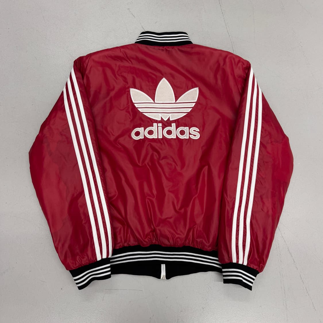 아디다스 90s 파이어버드 빅로고 삼선 올드스쿨 점퍼 자켓 상품이미지3