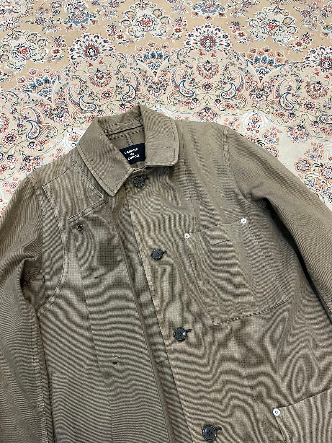 이세이미야케 주카 더블 레이어드 워크 코트 상품이미지9