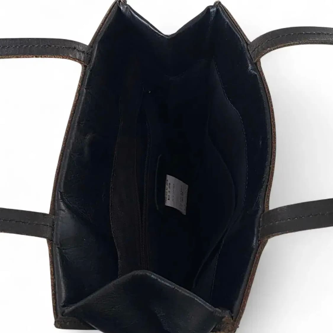 요지 야마모토 레더 버클 토트백 상품이미지8