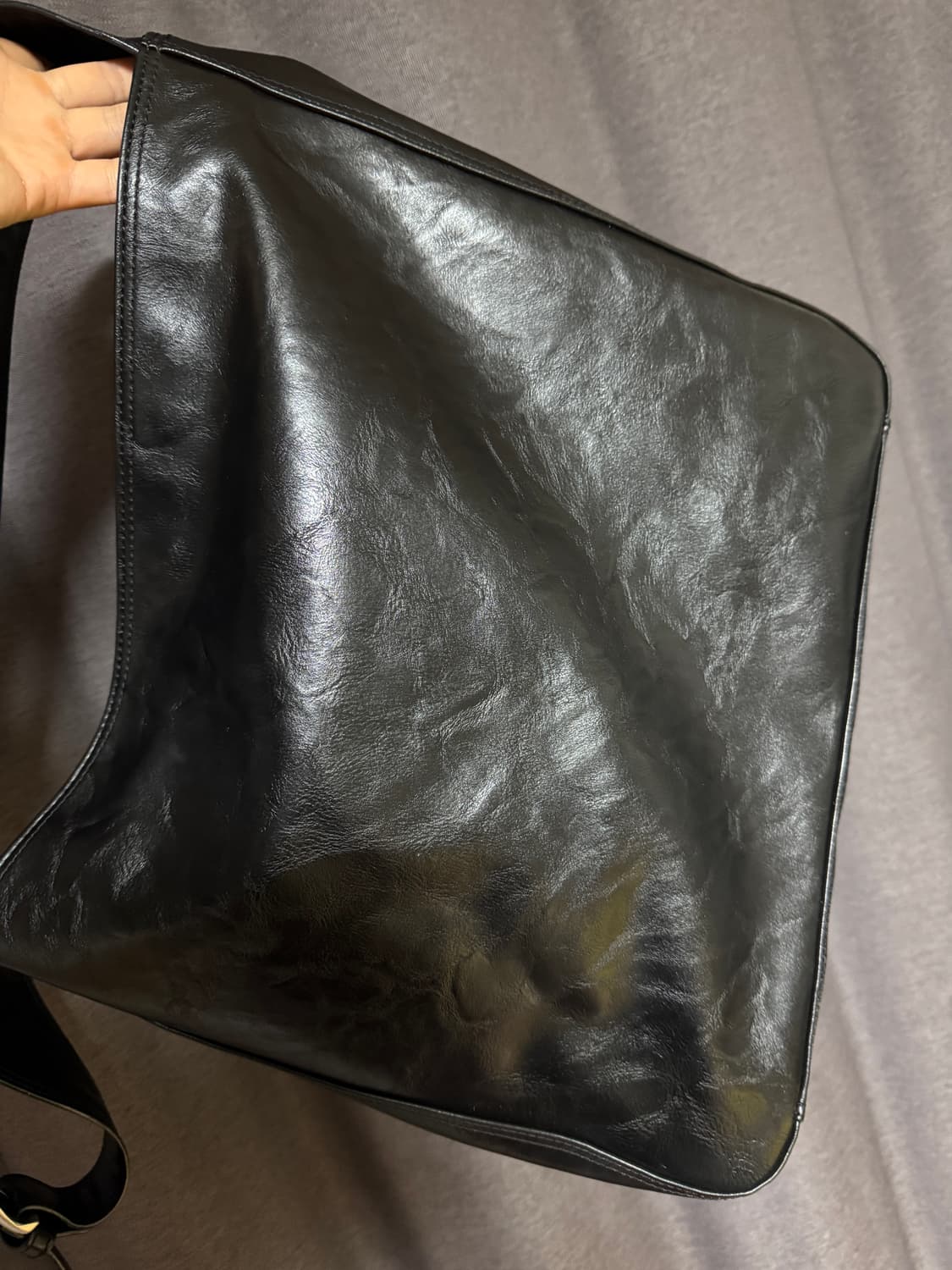 하 아카이브 Hh 벨티드 백 2way 블랙 상품이미지2