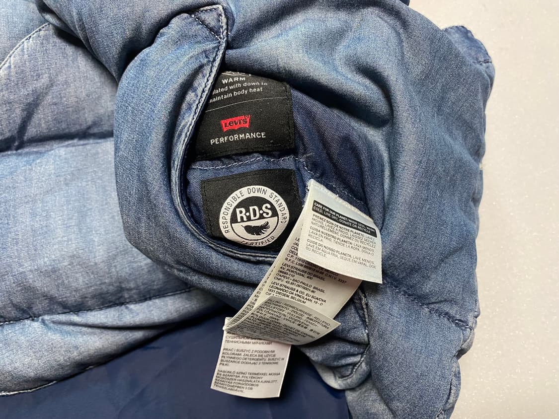 Levi's vest down 양면오리털 패딩조끼 XL(105) 상품이미지6