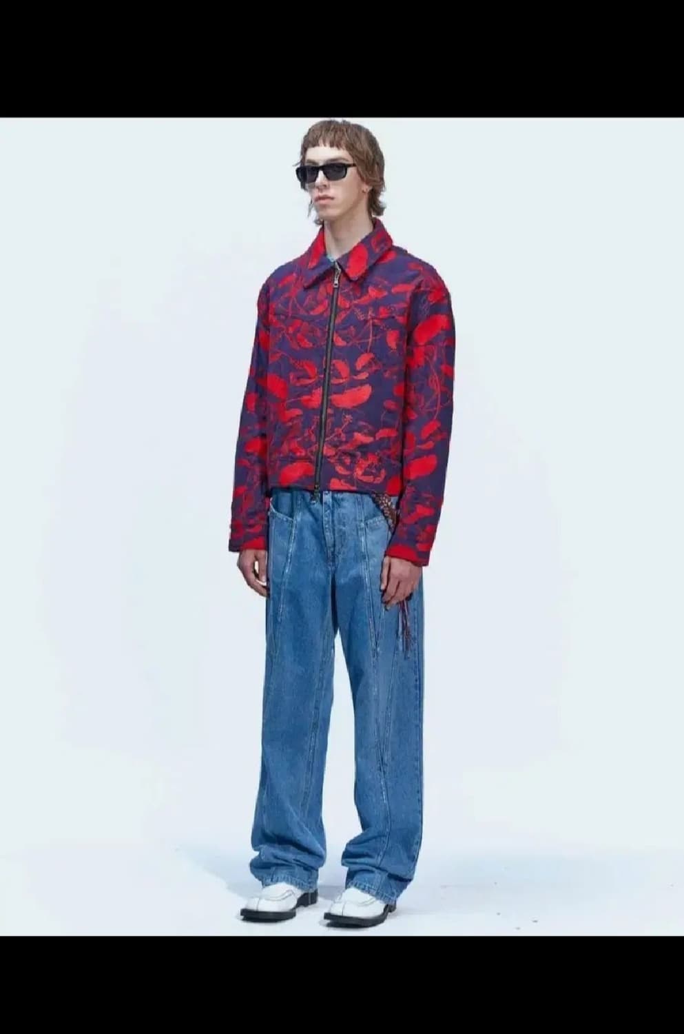 앤더슨벨  시에나 패널 와이드 레그진  33 상품이미지1