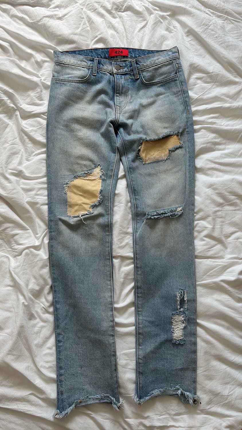 Distorted Patch Jean 28 상품이미지3