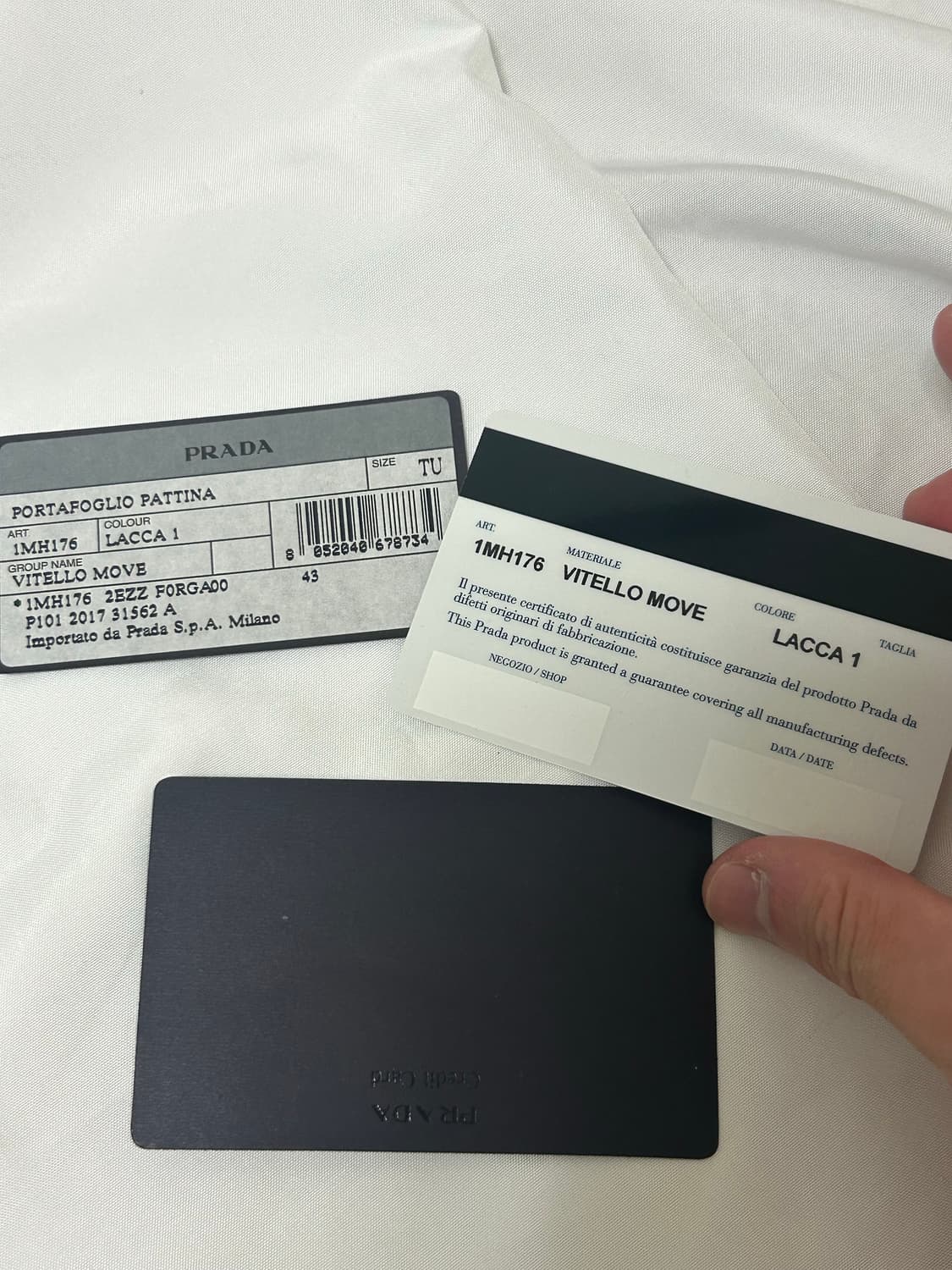 프라다 반지갑 상품이미지2