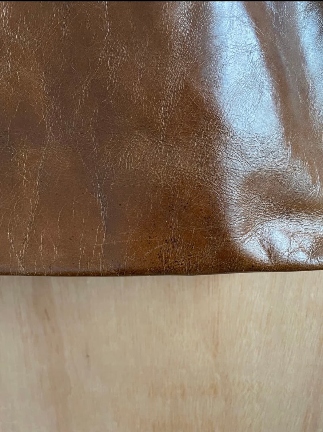 이세이 미야케 레더 숄더백 상품이미지5