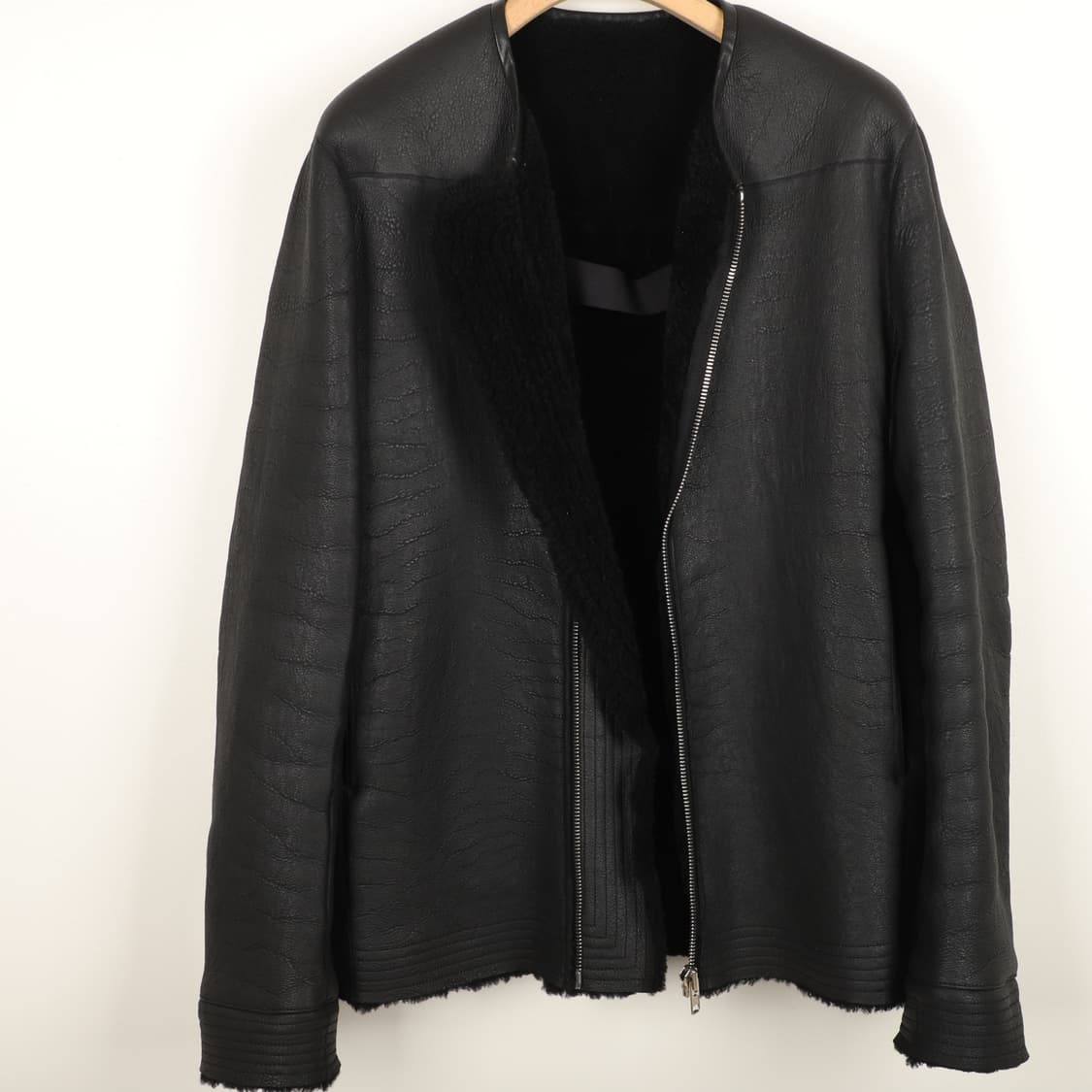 50 / Rick Owens 릭오웬스 프로토타입 가죽 무스탕 상품이미지7