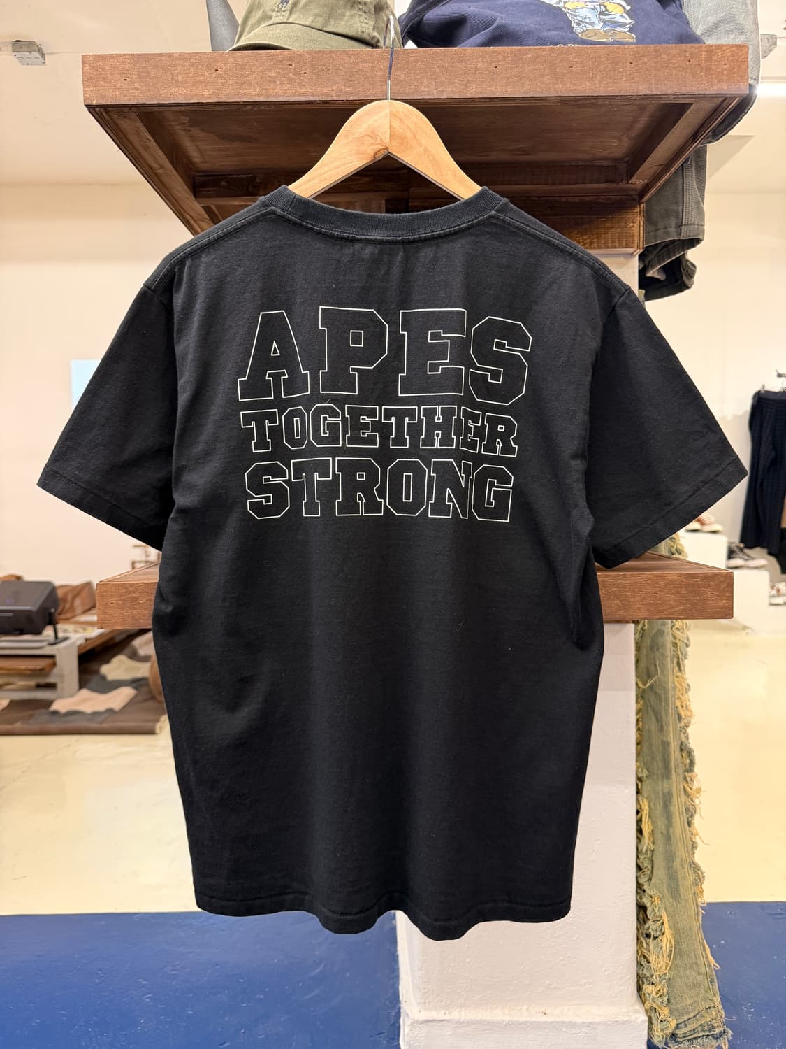 BAPE 베이프 컬리지 백로고 반팔티 상품이미지4