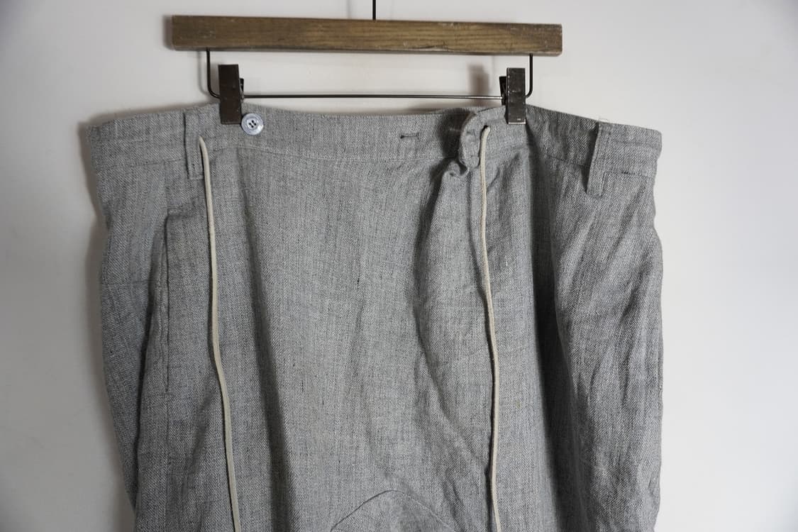 KAZUYUKI KUMAGAI ATTACHMENT 랩 사루엘 팬츠 상품이미지3