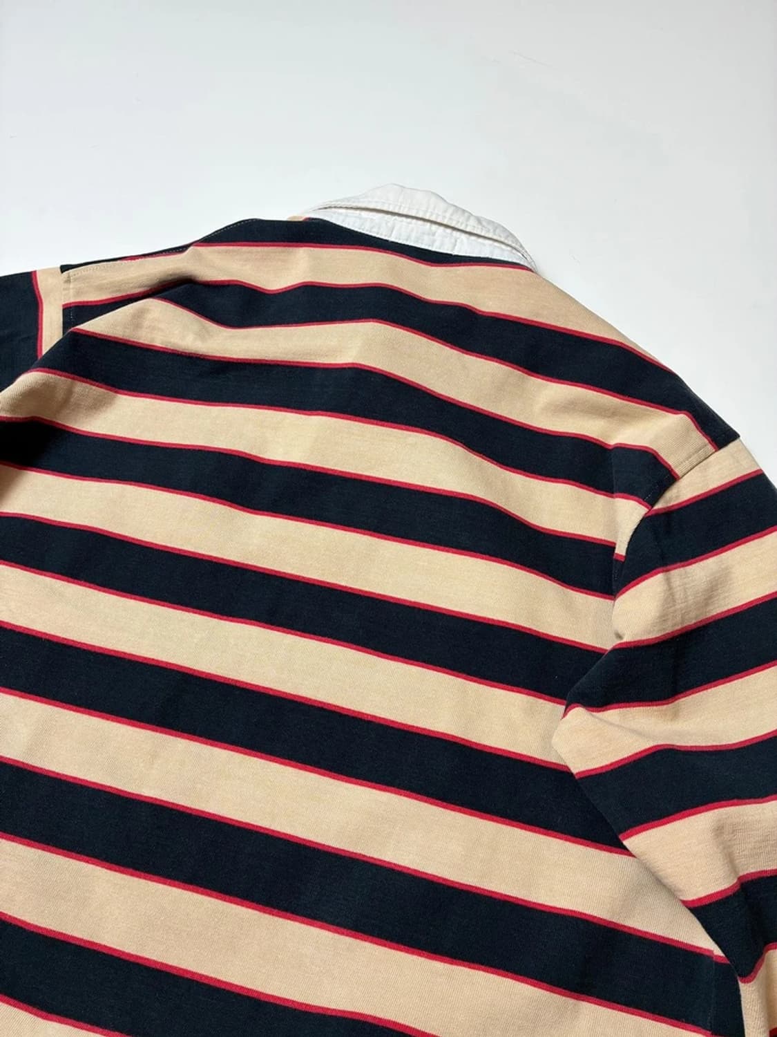 버버리 00's 단가라 럭비 카라 롱슬리브 PN8127 상품이미지5