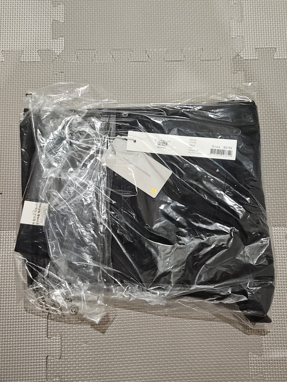 썬플라워 루즈 데님 워시드블랙 상품이미지1