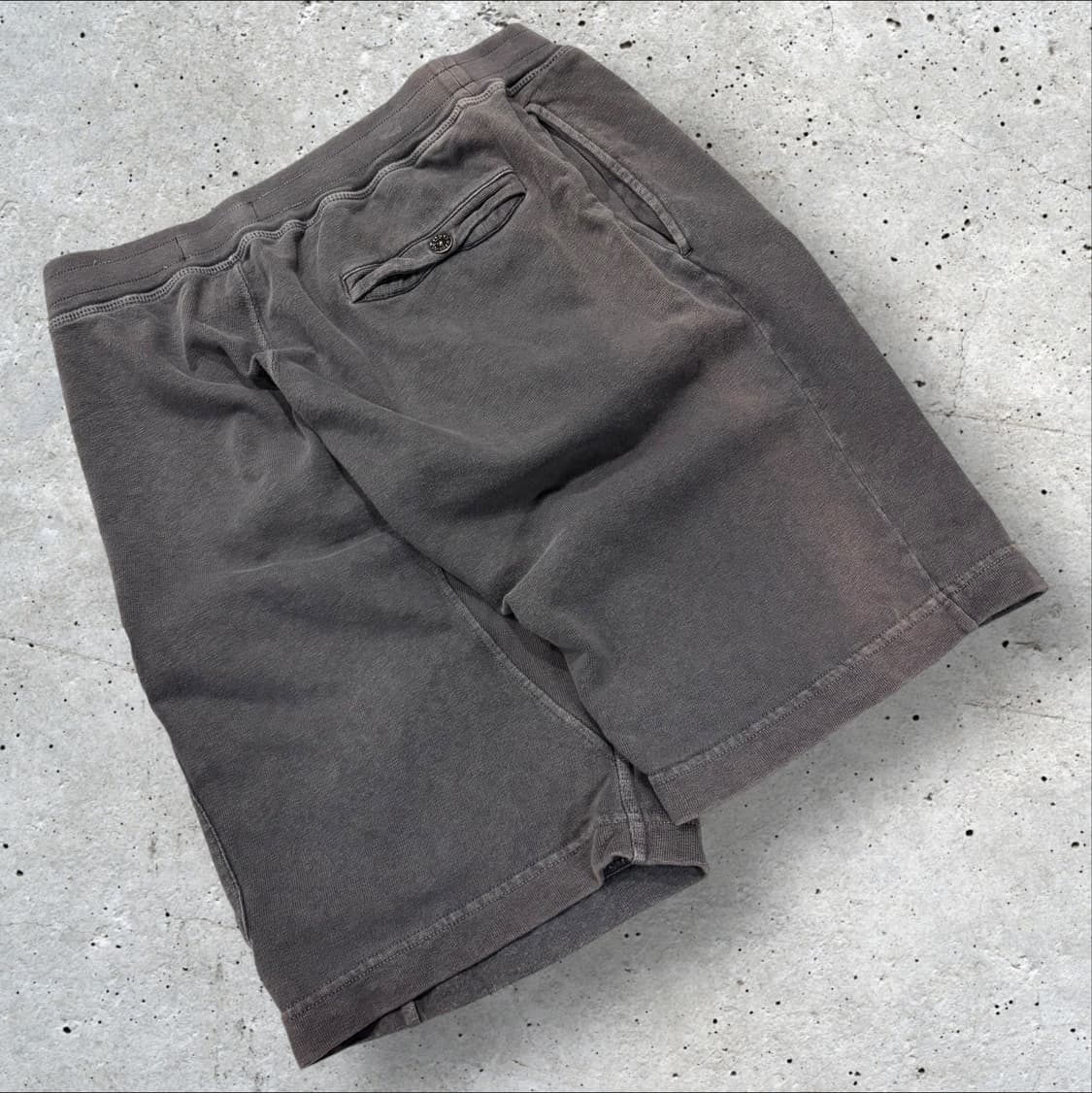 [M] 18ss 스톤아일랜드 카고 스웻 팬츠 반바지 그레이 C599 상품이미지2