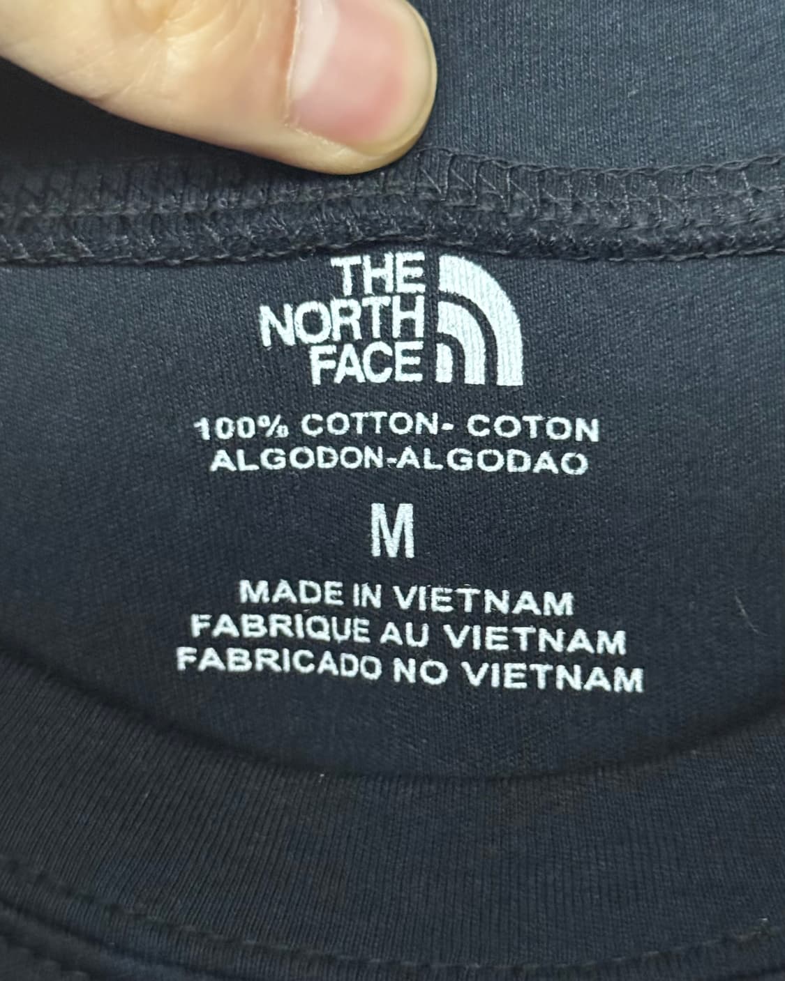 노스페이스 로고 흰검 화이트 블랙 반팔 티셔츠 M 95 프린팅 아웃도어 상품이미지6