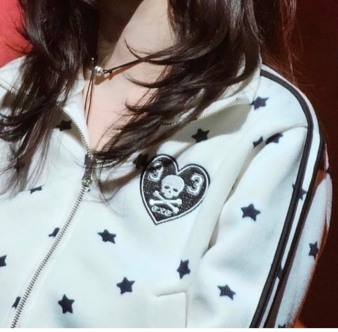 택포 🩵하늘색) 셋업이엑스이 져지자켓  키치 카리나착용한 상품이미지3