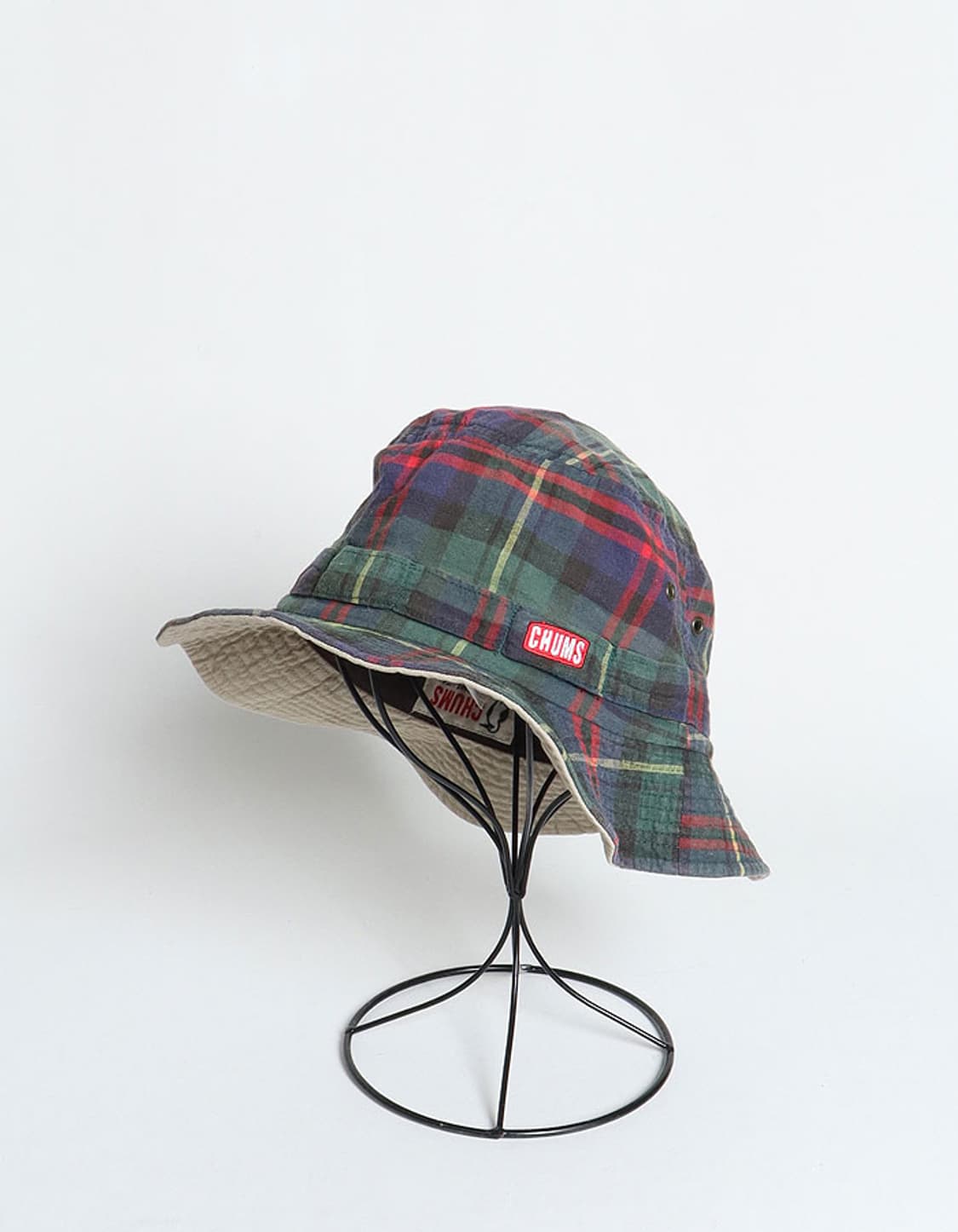 CHUMS Check Bucket Hat 상품이미지1