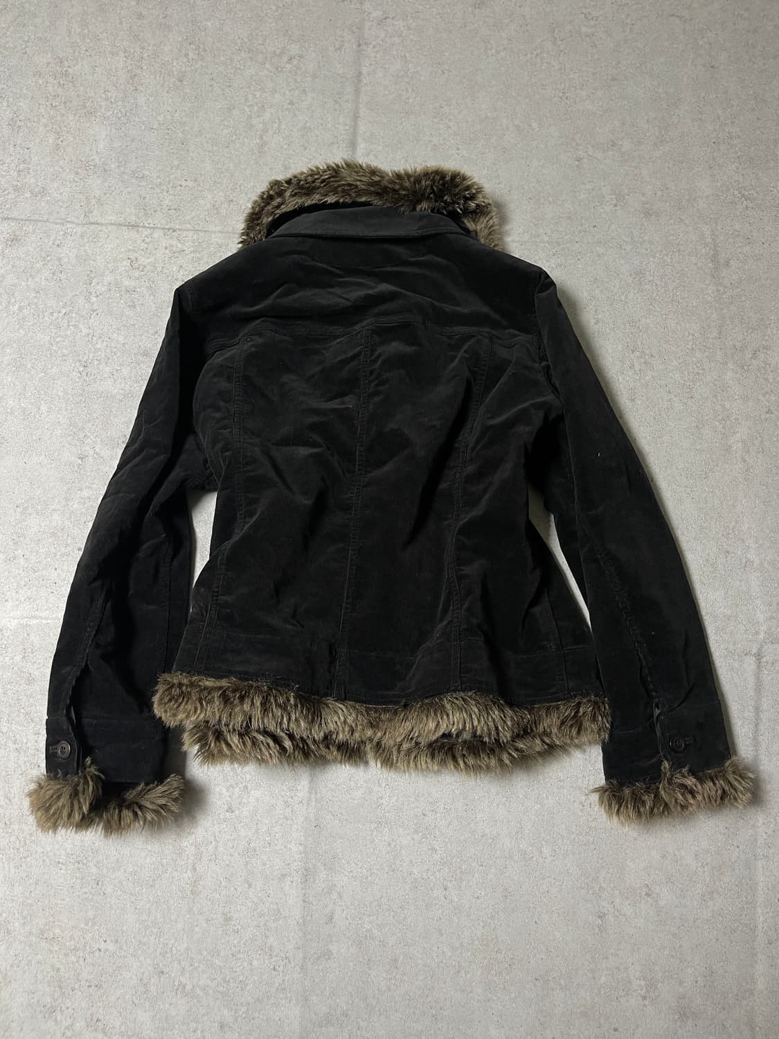 corduroy fur jacket 상품이미지5