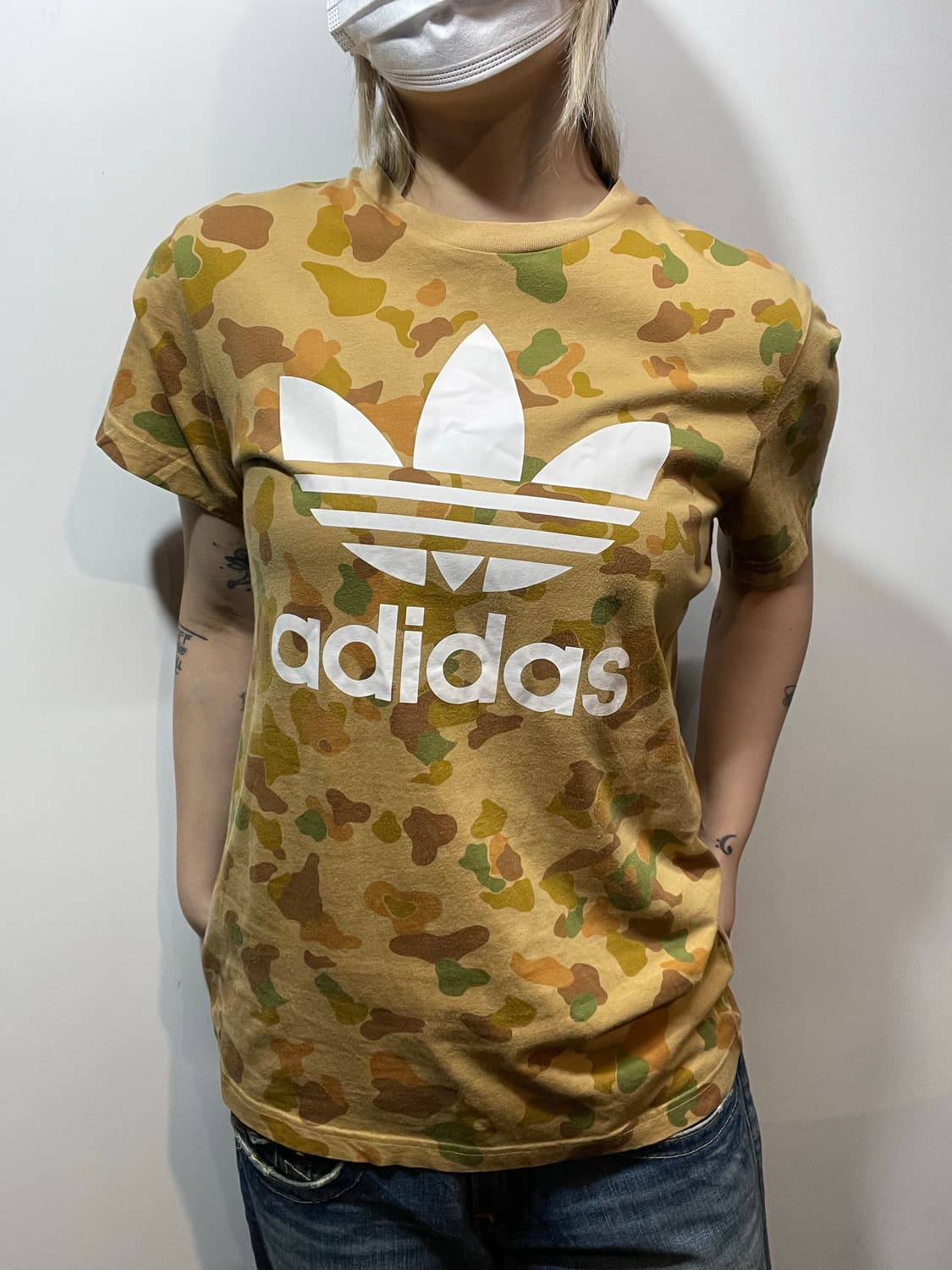 아디다스 카모플라쥬 반팔 티셔츠 상품이미지1