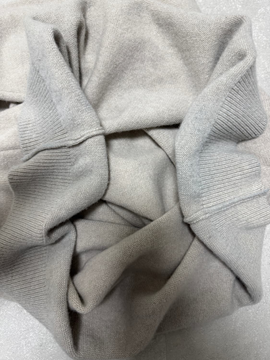 24fw 크루넥 베이지 니트 3 상품이미지6