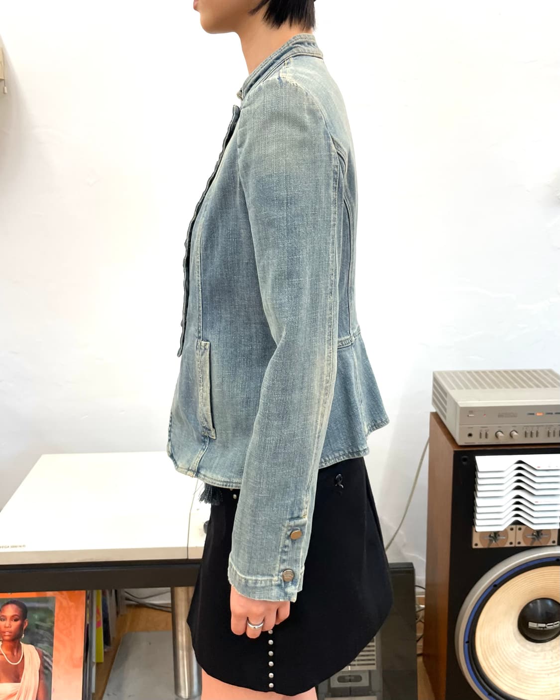 [36] 엠포리오 아르마니 데님 나폴레옹 자켓 상품이미지5