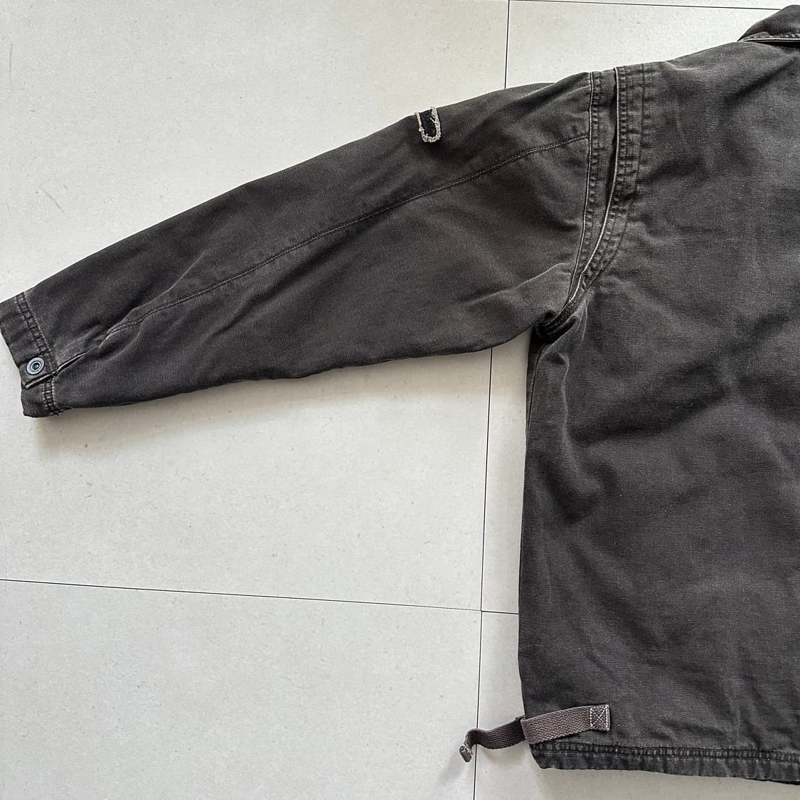 90s 빌라봉 빈티지 워크 덱자켓 차콜 M  상품이미지9