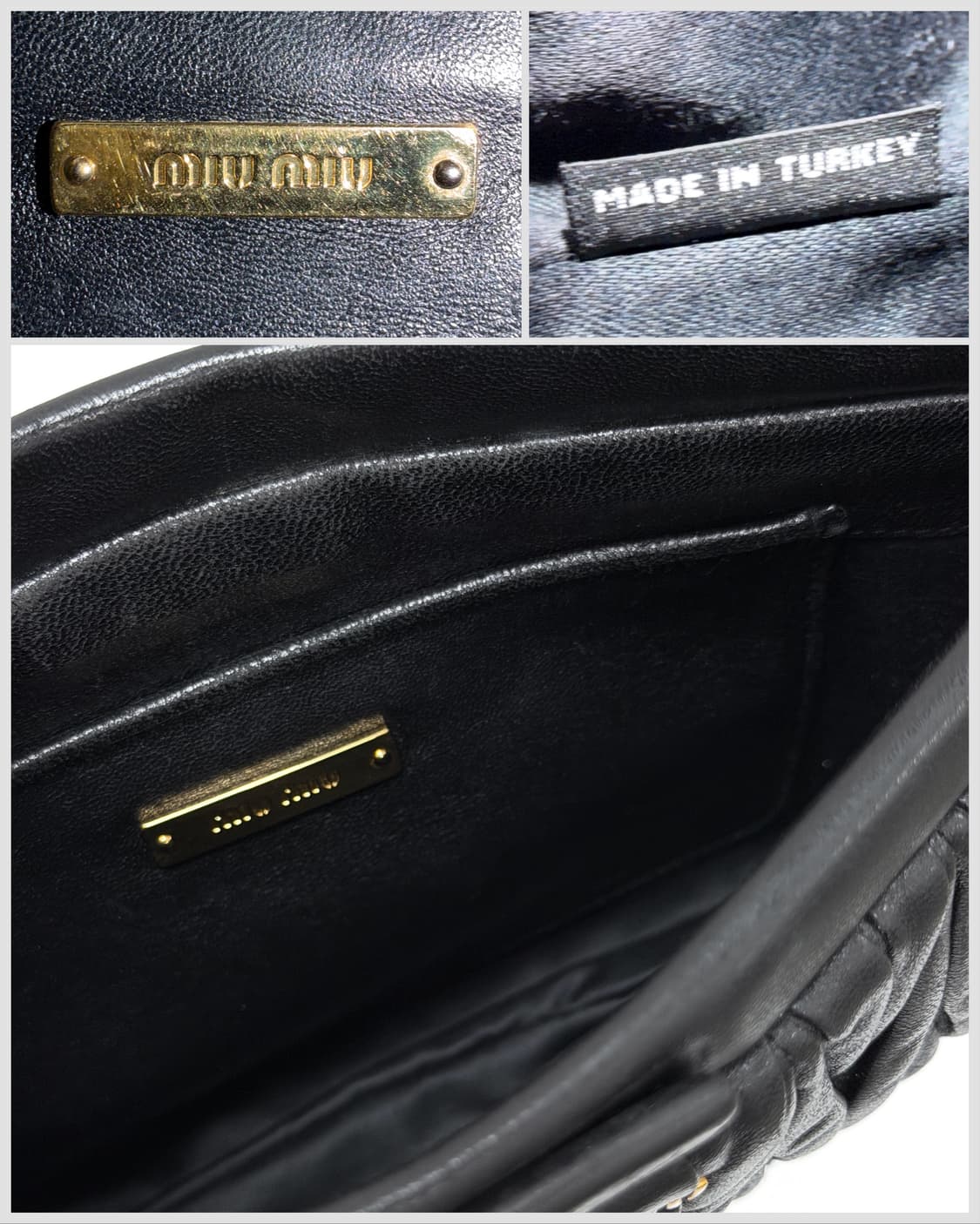 미우미우 나파 레더 마테라쎄 크로스백 상품이미지7