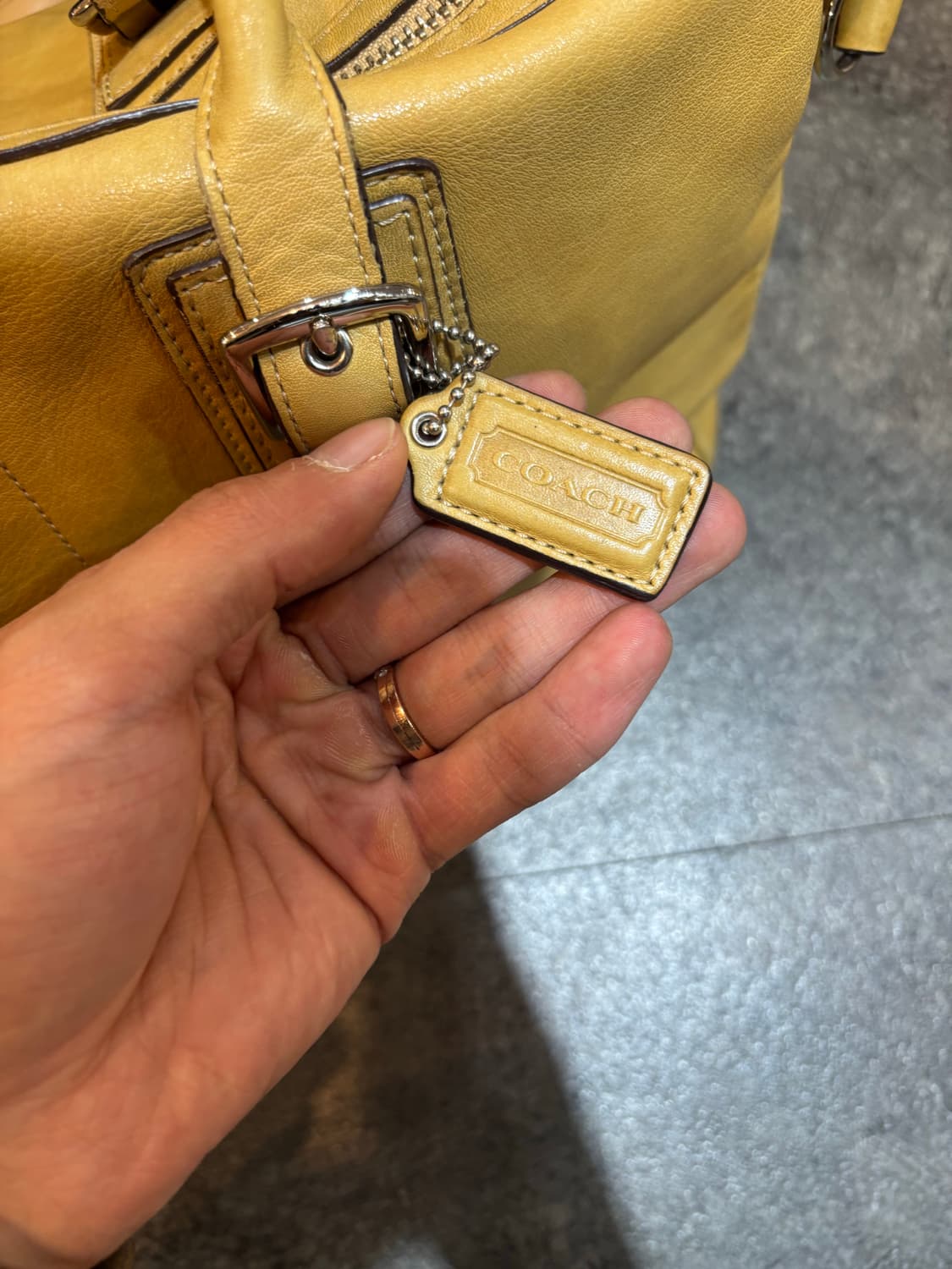 코치 COACH 해밀턴 가죽 숄더백 토트팩 가방 상품이미지8