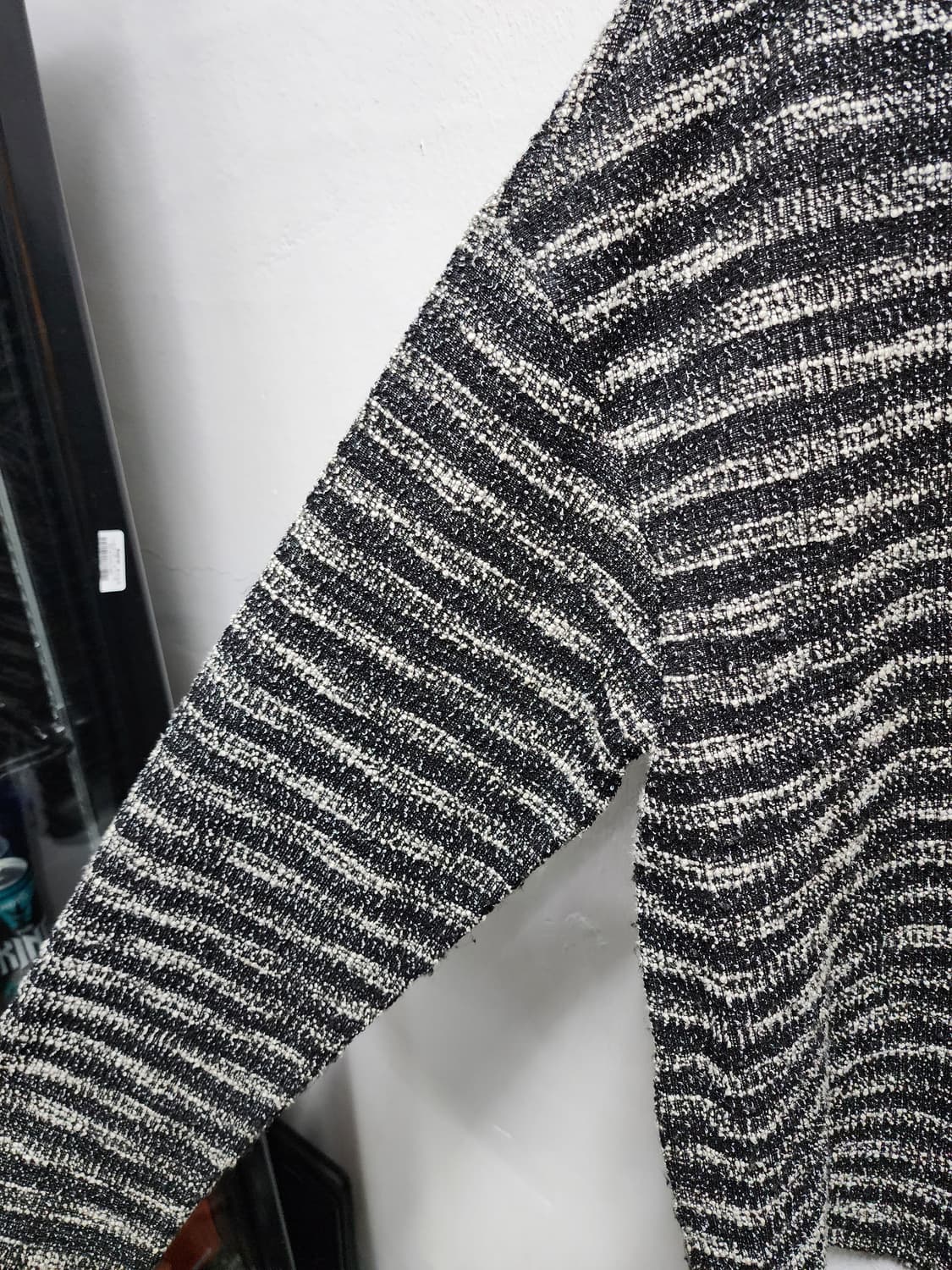 메종미네드 트위드 니트 긴팔티 상품이미지3