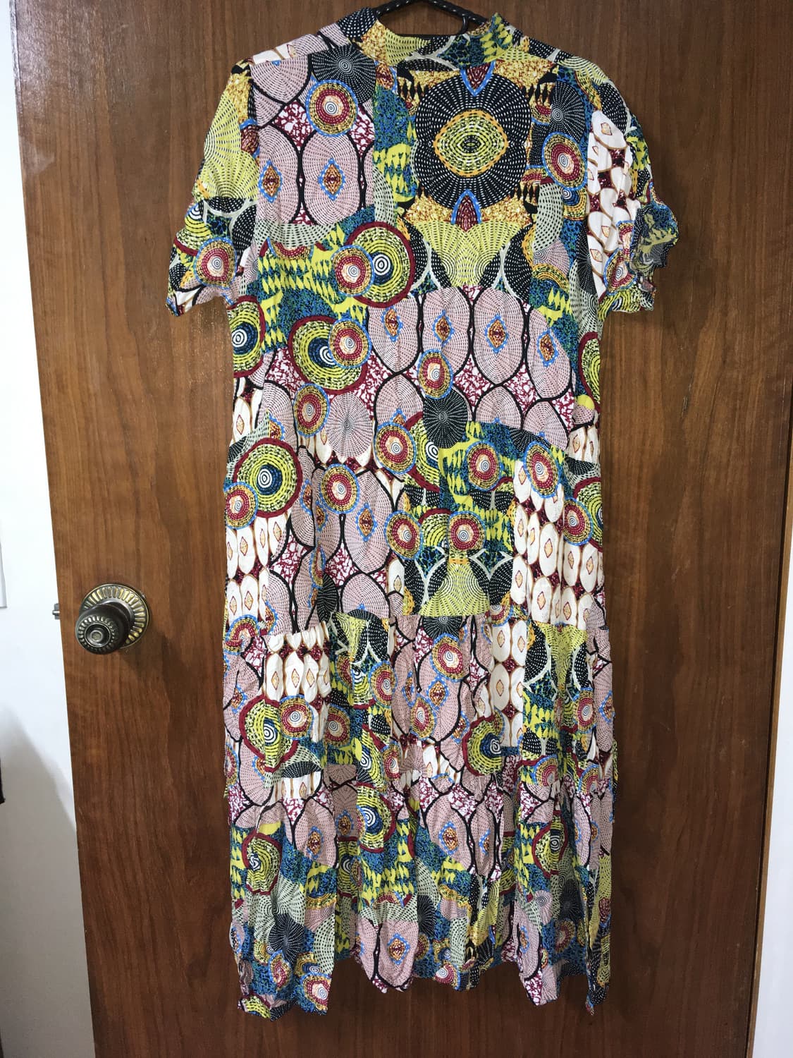 레트로 히피 미디 원피스 상품이미지5