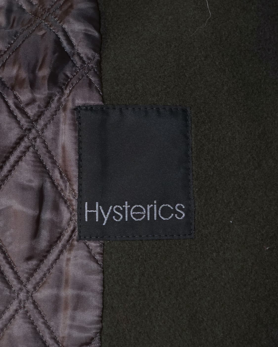 히스테릭글래머 더블 브레스트 울 코트 상품이미지8